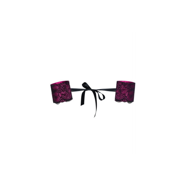 Roseberry Menottes - Noir et Fuchsia
